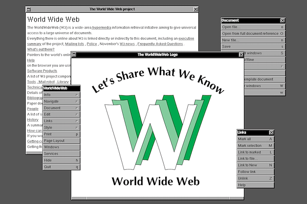 Les deux premiers architectes du Web